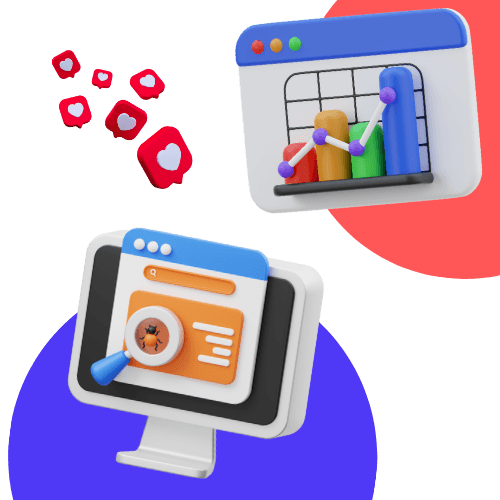 Vi hjälper dig med analytics och annonser för din hemsida för att öka trafik